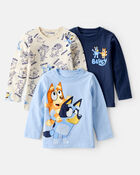Toddler Boy 3-Pack Bluey™ Long-Sleeve Tees, image 1 of 4 slides