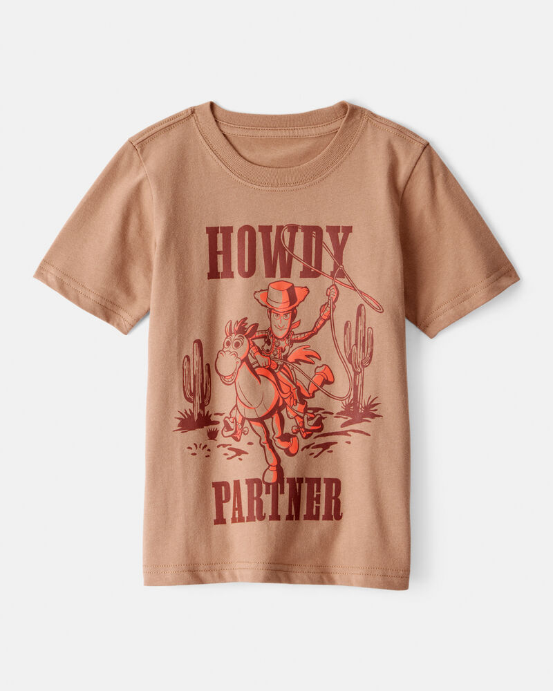 Toddler Boy Pixar© Toy Story Short-Sleeve Graphic Tee - Brown, image 1 of 2 slides