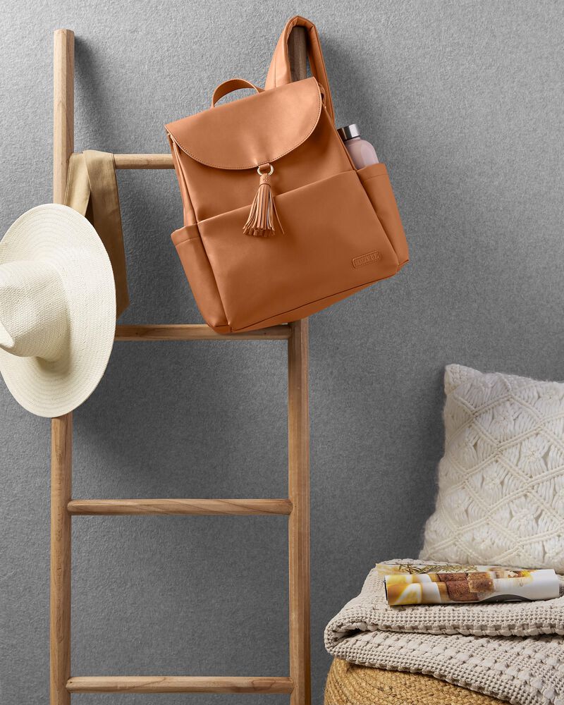 Greenwich Vari Diaper Backpack - Toffee, image 5 of 14 slides