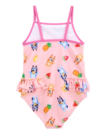 Toddler Bluey™ 1-Piece Swimsuit - Pink, 