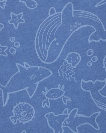 Toddler Sea Animals Graphic Tank - Blue, 