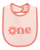 Baby 1st Birthday Teething Bib, image 1 of 3 slides