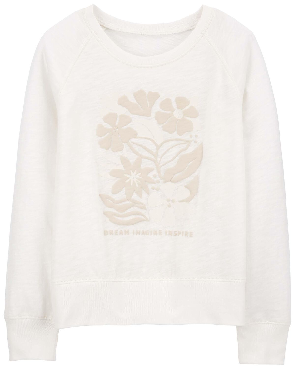 Kid Floral Pullover Tee