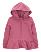 Baby Embroidered Peplum Jacket, image 1 of 3 slides