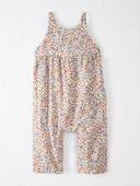 Multi - Baby Organic Cotton Floral-Print Jumpsuit