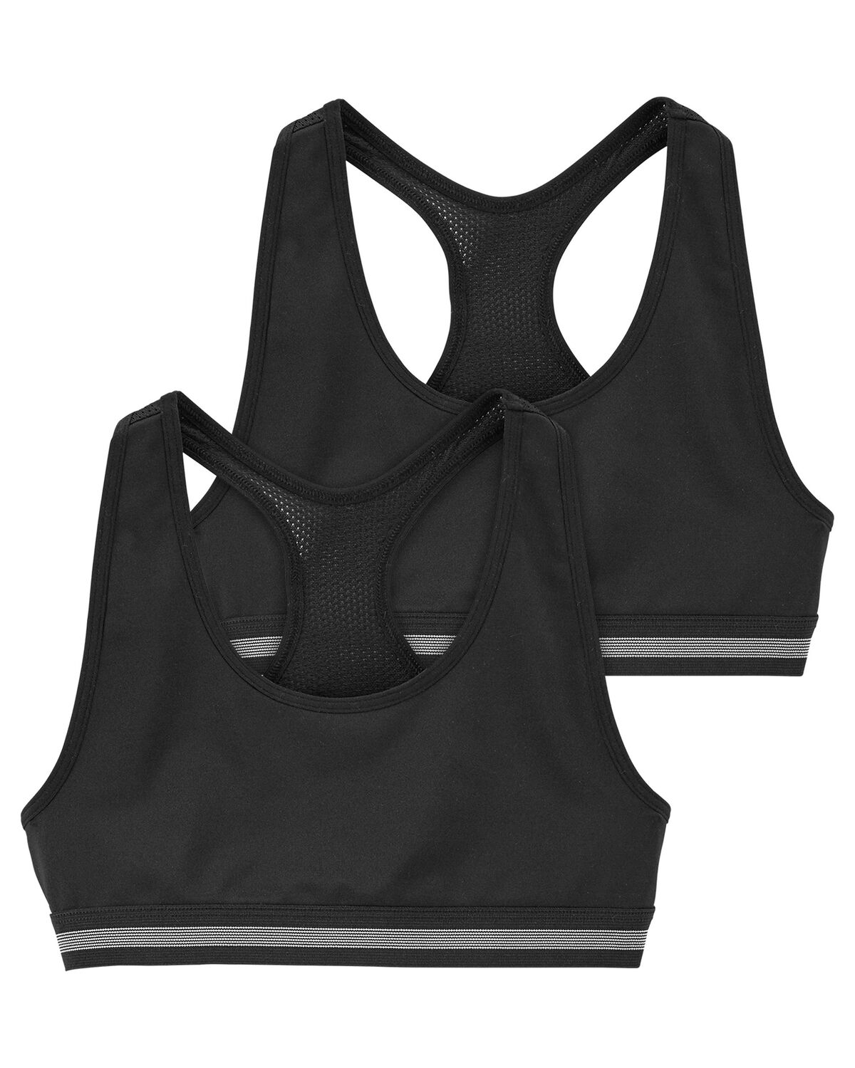 Black Kid 2Pack Sports Bras