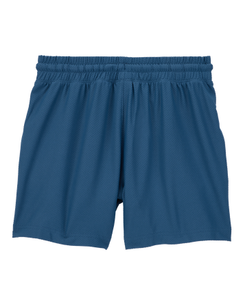 Boys Active Mesh Shorts - Navy, 