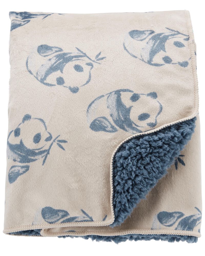 Baby Plush Panda Blanket, image 1 of 1 slides