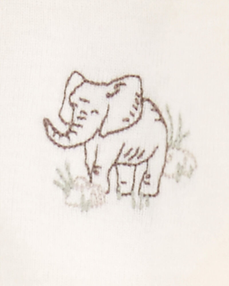 Baby 3-Piece Elephant Little Jacket Set, image 3 of 5 slides