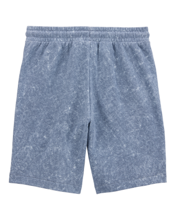 Kid Drawstring Lounge Short - Blue, 