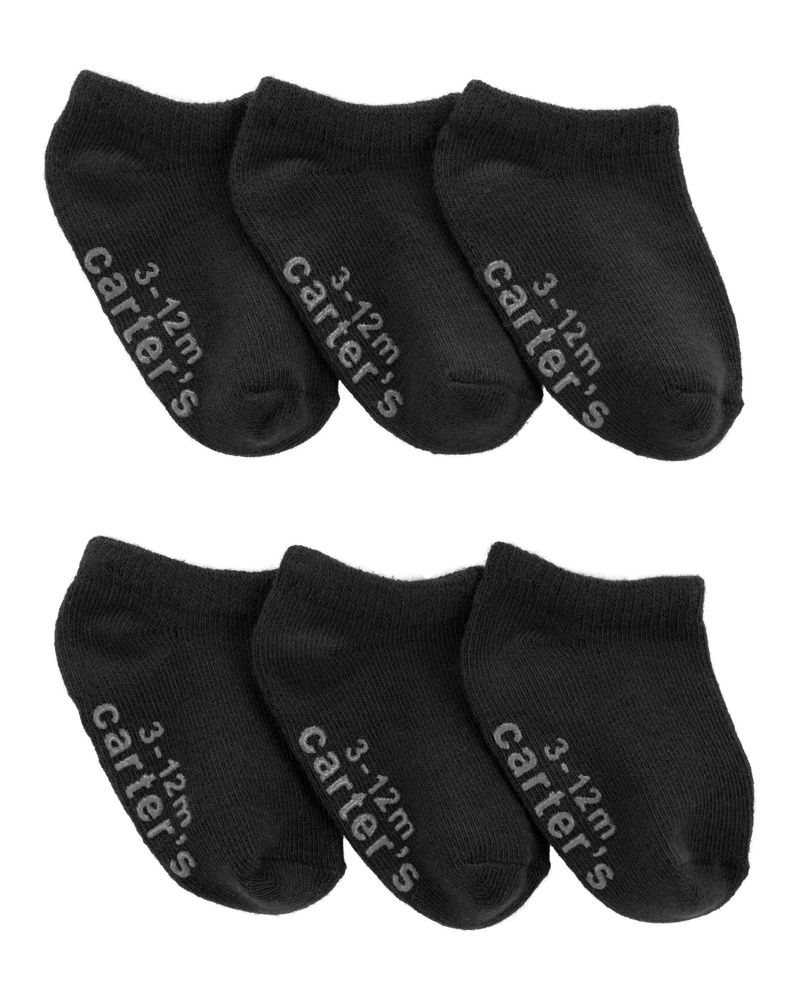 Baby 6-Pack No Show Socks, image 1 of 2 slides