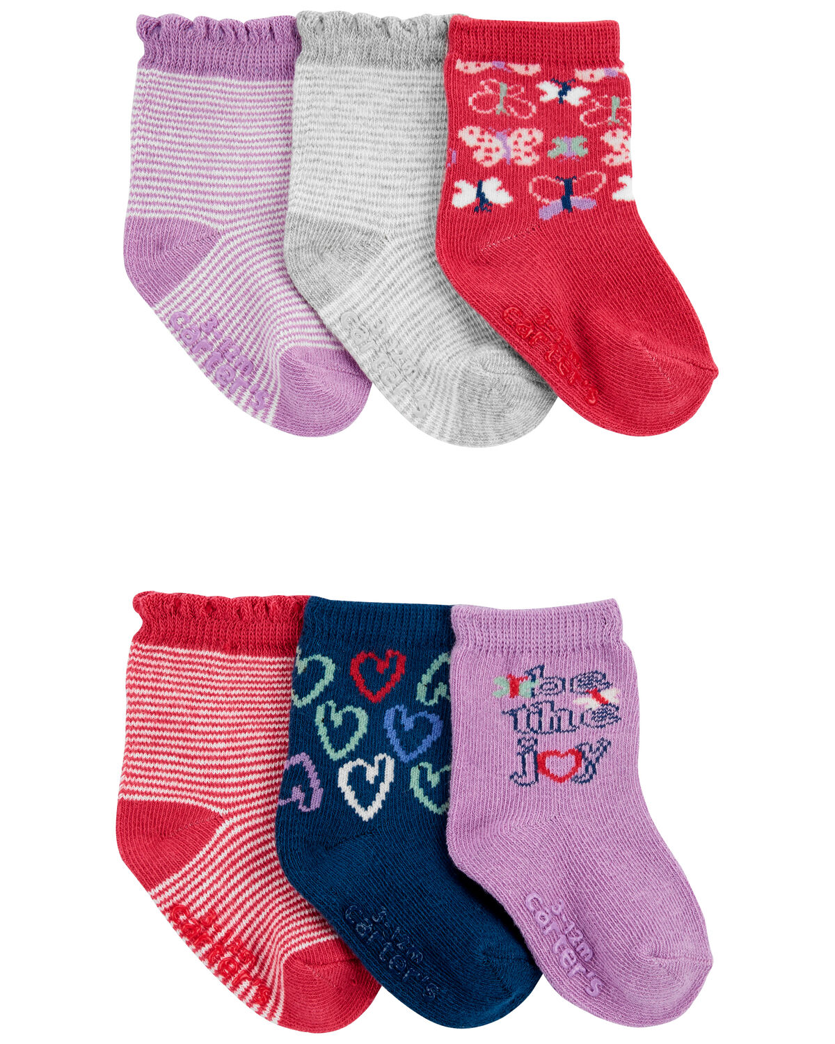 Multi Baby 6Pack Socks