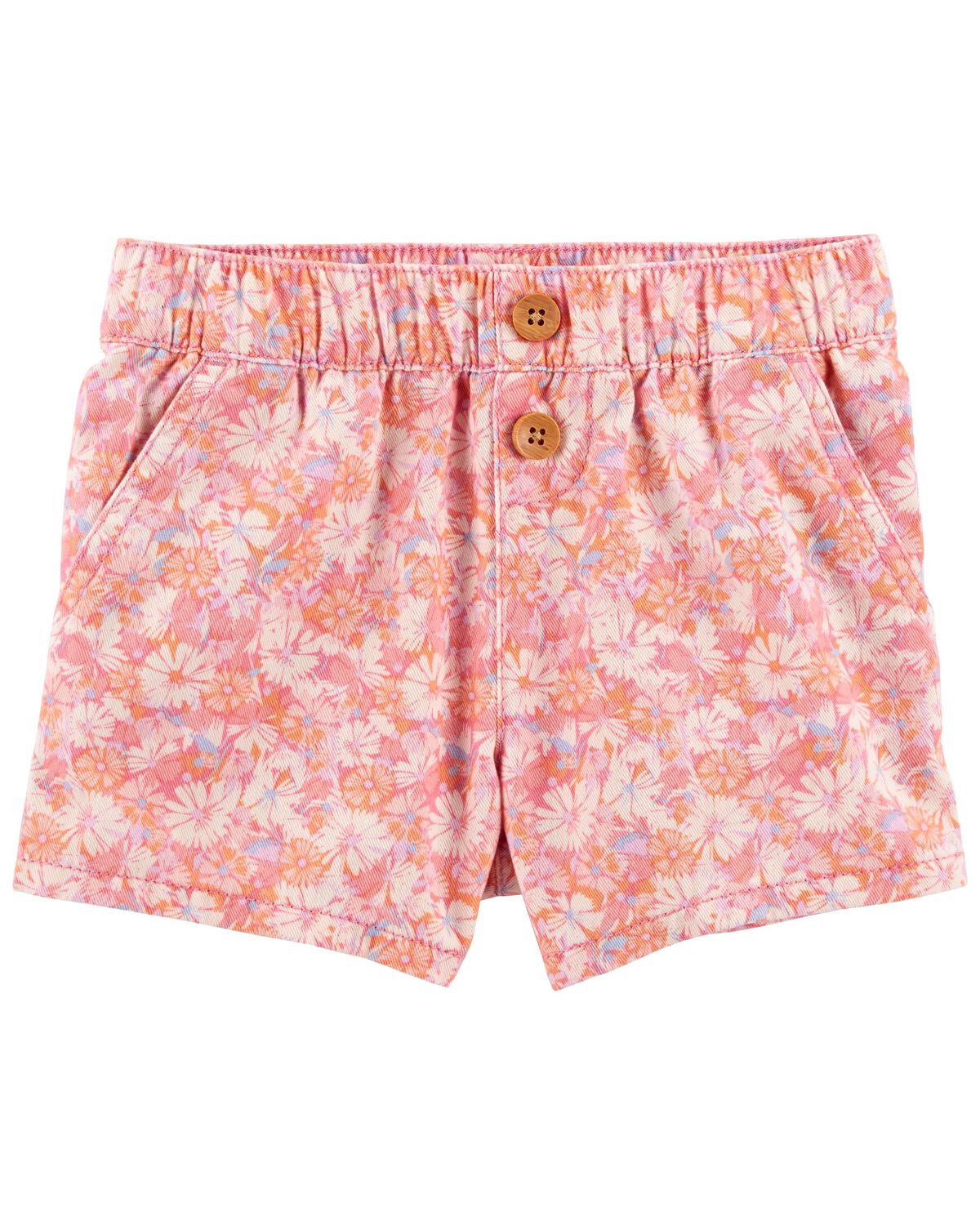 Kids' Floral Woven Short