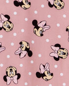 Kid Disney© Minnie Mouse Coat-Style Loose Fit 2-Piece Pajamas - Pink, image 2 of 3 slides