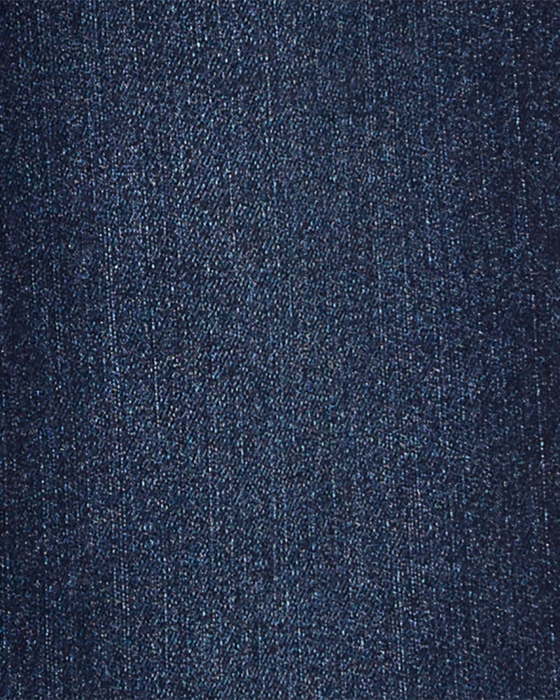 Kid Knit-Like Denim Drawstring Jeans
, image 3 of 5 slides