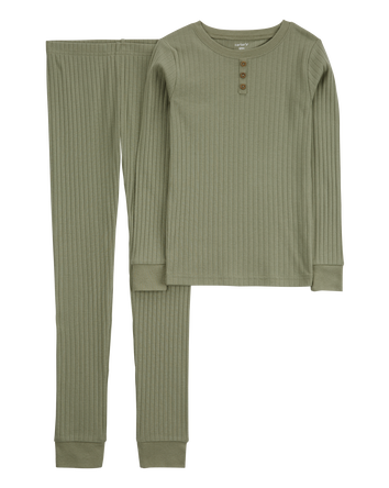 Kid 2-Piece Drop Needle Pajamas, 