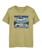 Toddler Race Mode Short-Sleeve Graphic Tee - Gold, image 1 of 3 slides
