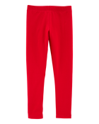 Kid Cotton Stretch Leggings, image 1 of 4 slides