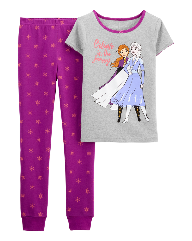 Kid 2-Piece Frozen 100% Snug Fit Cotton Pajamas, image 1 of 3 slides
