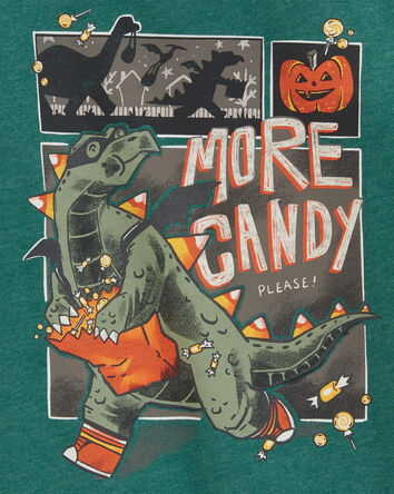 Baby Dinosaur Halloween Graphic Tee, 