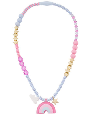 Rainbow Charm Necklace, 