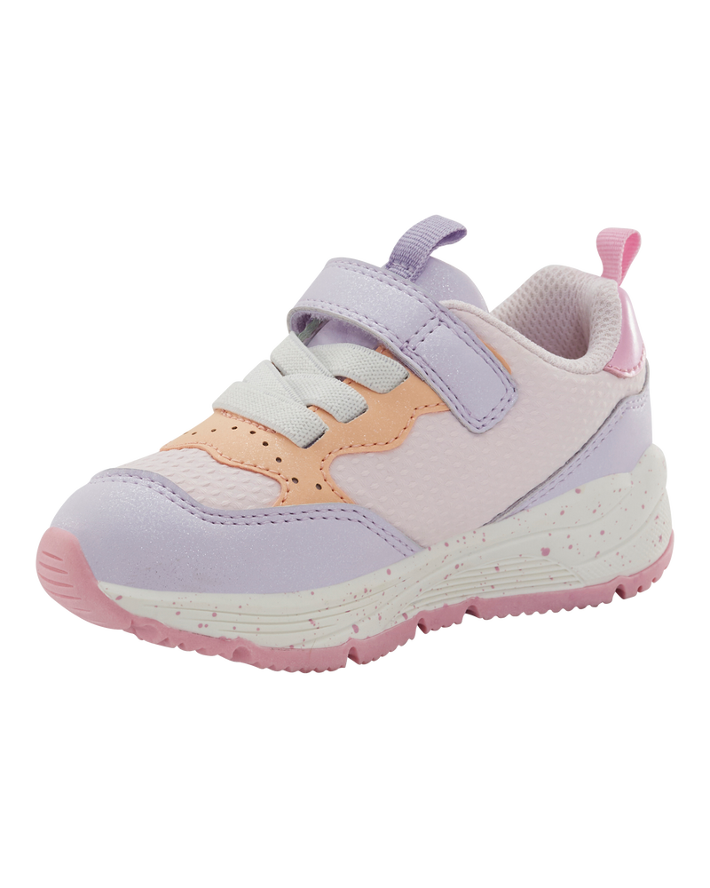 Toddler Casual Sneakers - Purple/Pink, image 7 of 7 slides