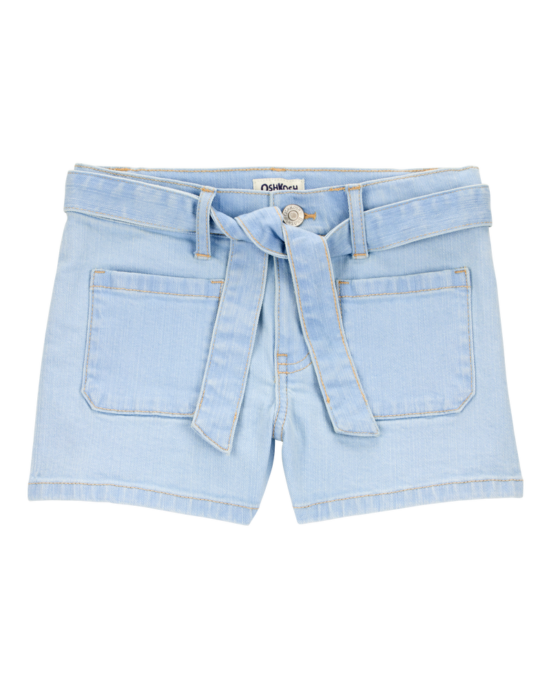 Kid Iconic Denim Shorts - Blue, image 1 of 4 slides