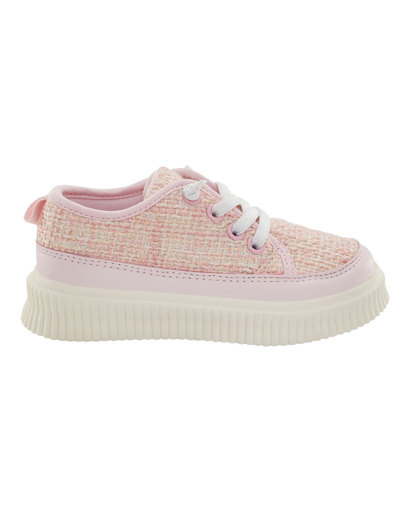 Toddler Casual Platform Sneakers - Pink, image 2 of 7 slides