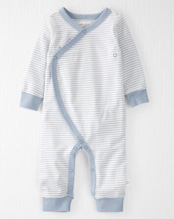 Baby Organic Cotton Wrap Sleep & Play Pajamas, 