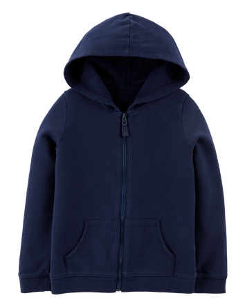 Kid Zip-Up French Terry Hoodie, 