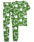 Kid 2-Piece St. Patrick's Day 100% Snug Fit Cotton Pajamas, image 1 of 3 slides