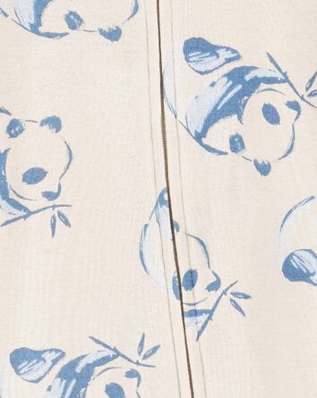 Panda 2-Piece Sleep & Play Pajamas and Cap Set, 