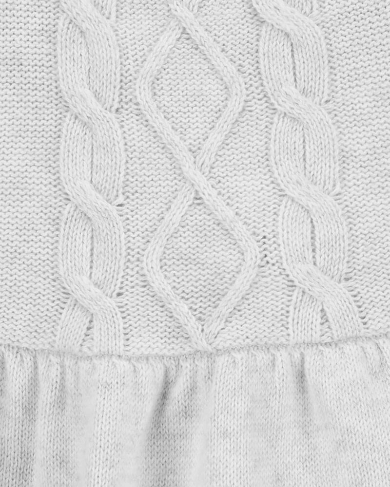 Baby Girl 2-Piece Long-Sleeve Bodysuit & Sweater Knit Jumper Set, image 4 of 6 slides