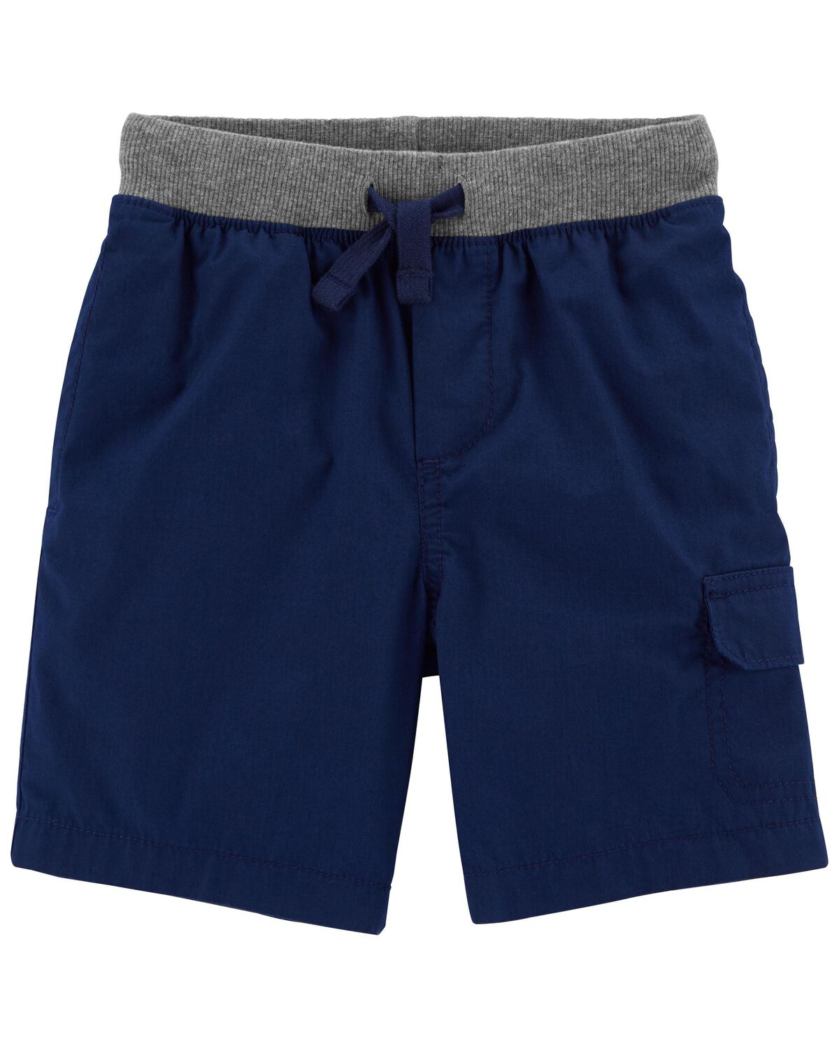 Navy Toddler Cargo Shorts