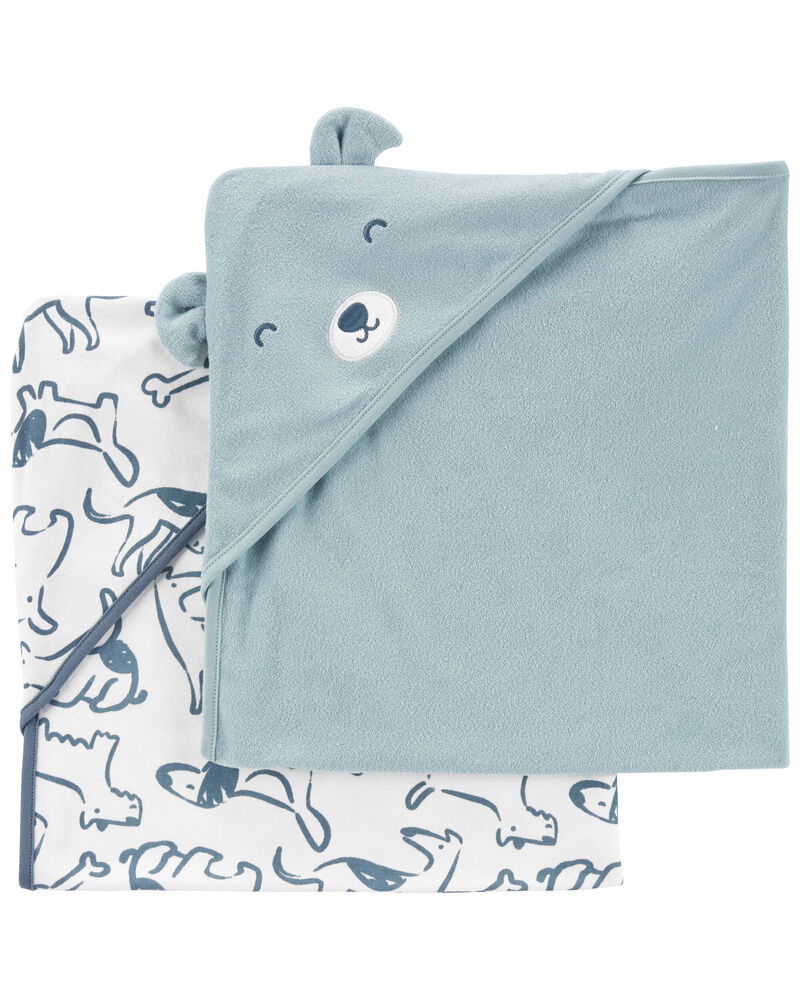 Baby 2-Pack Hooded Baby Towels, image 1 of 1 slides