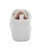  Every Step® First Walker Floral High-Top Sneakers - White, image 3 of 7 slides