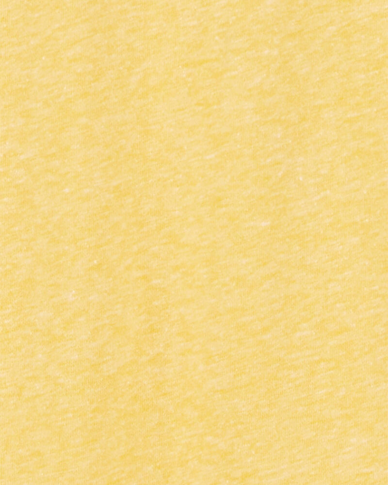 Kid Heathered Pocket Henley, image 2 of 3 slides