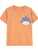 Orange - Baby Shark Graphic Tee
