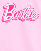 Kid Barbie™ 2-Piece Rashguard Swimsuit Set - Pink, image 2 of 2 slides