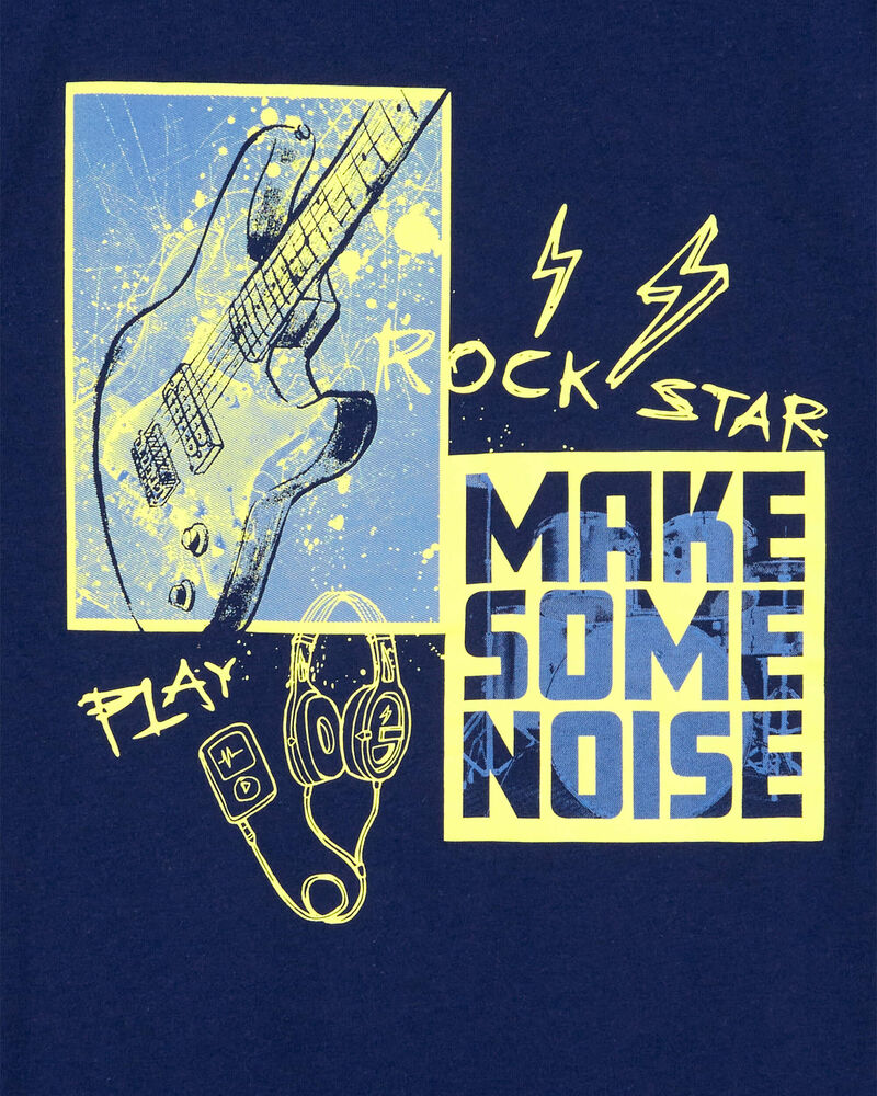 Kid Rockstar Guitar Graphic Tee, image 2 of 3 slides