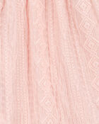 Kid Pull-On Smocked Shorts - Pink, image 3 of 5 slides