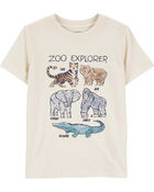Toddler Zoo Explorer Graphic Tee, image 1 of 3 slides