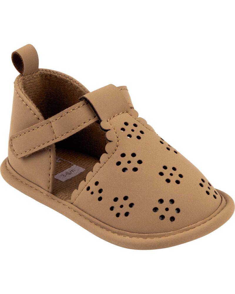Baby Flower T-Strap Sandals, image 1 of 7 slides