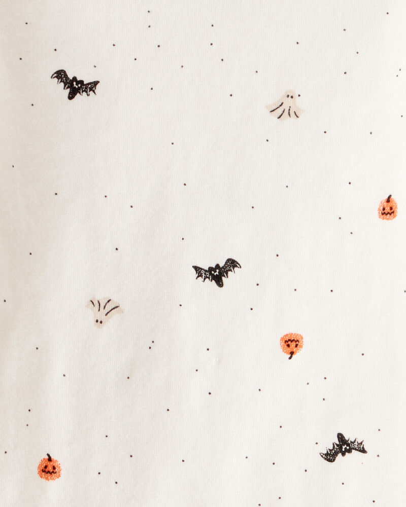 Baby 3-Piece Halloween Tee & Jumper Set - White/Black, image 5 of 6 slides