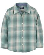 Baby Cozy Flannel Button-Front Shirt, image 1 of 3 slides