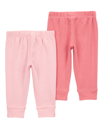 Baby 2-Pack Pull-On Pants, 