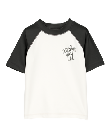 Toddler Boy Palm Tree Rashguard , 