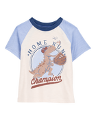 Baby Dinosaur Baseball Short-Sleeve Tee, image 1 of 3 slides
