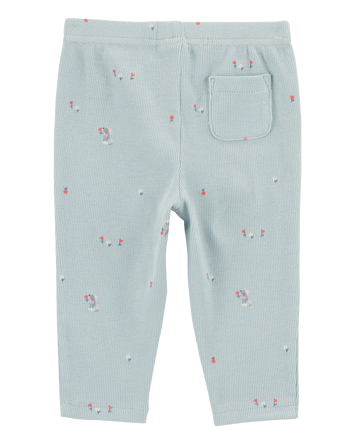 Baby 2-Piece Mouse Print Bodysuit Pant Set, 
