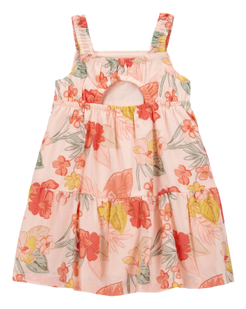 Baby Floral Tiered Dress, 